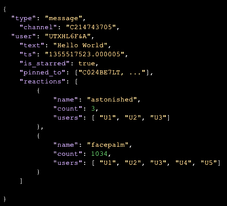 JSON-reaction JSON reaction